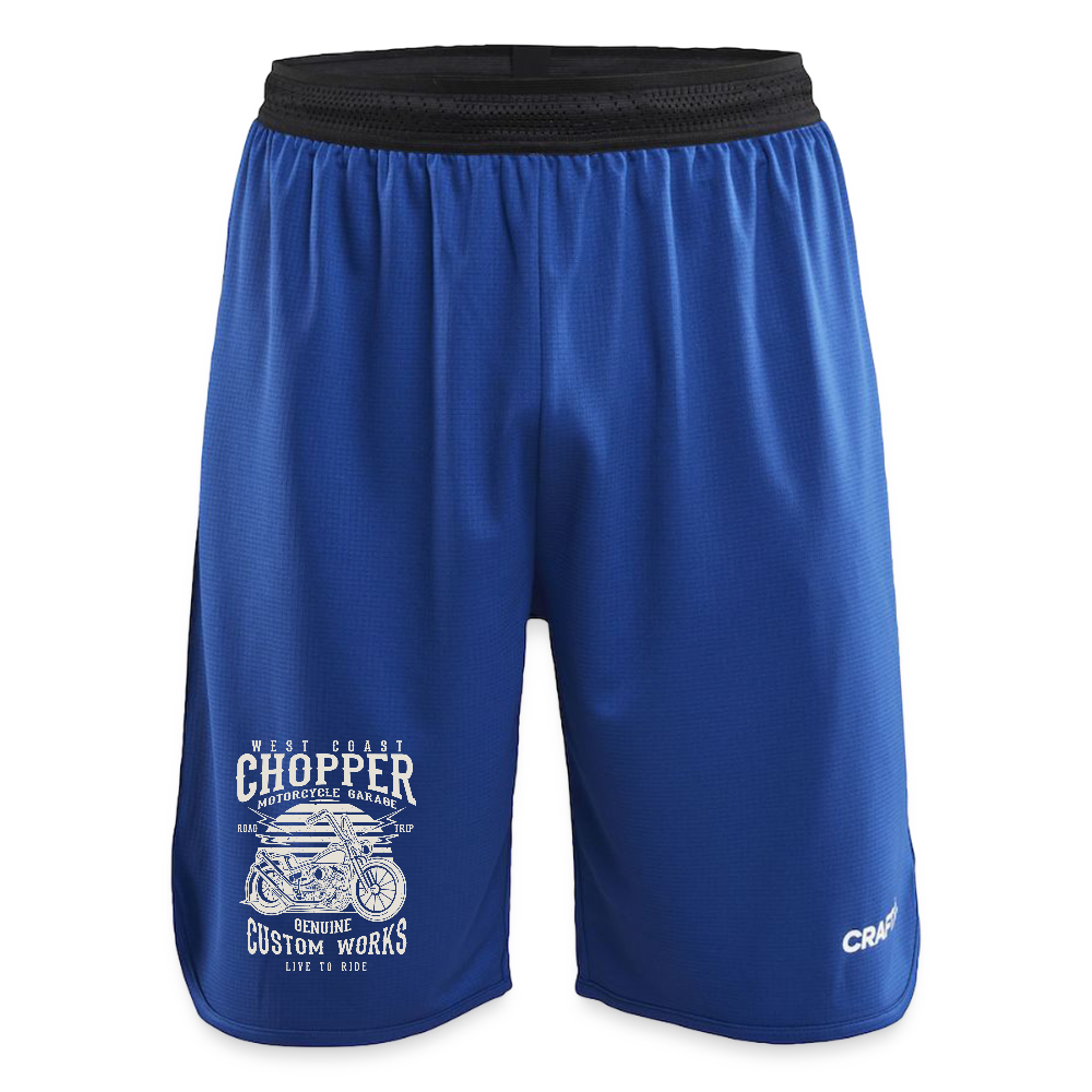 CRAFT Progress mannen basketbalshorts - koningsblauw