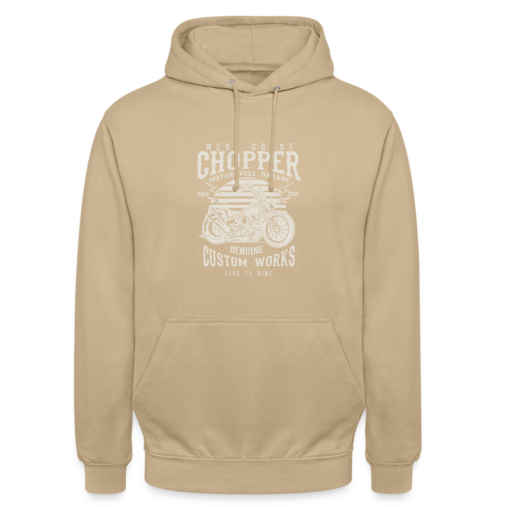 Hoodie unisex - beige