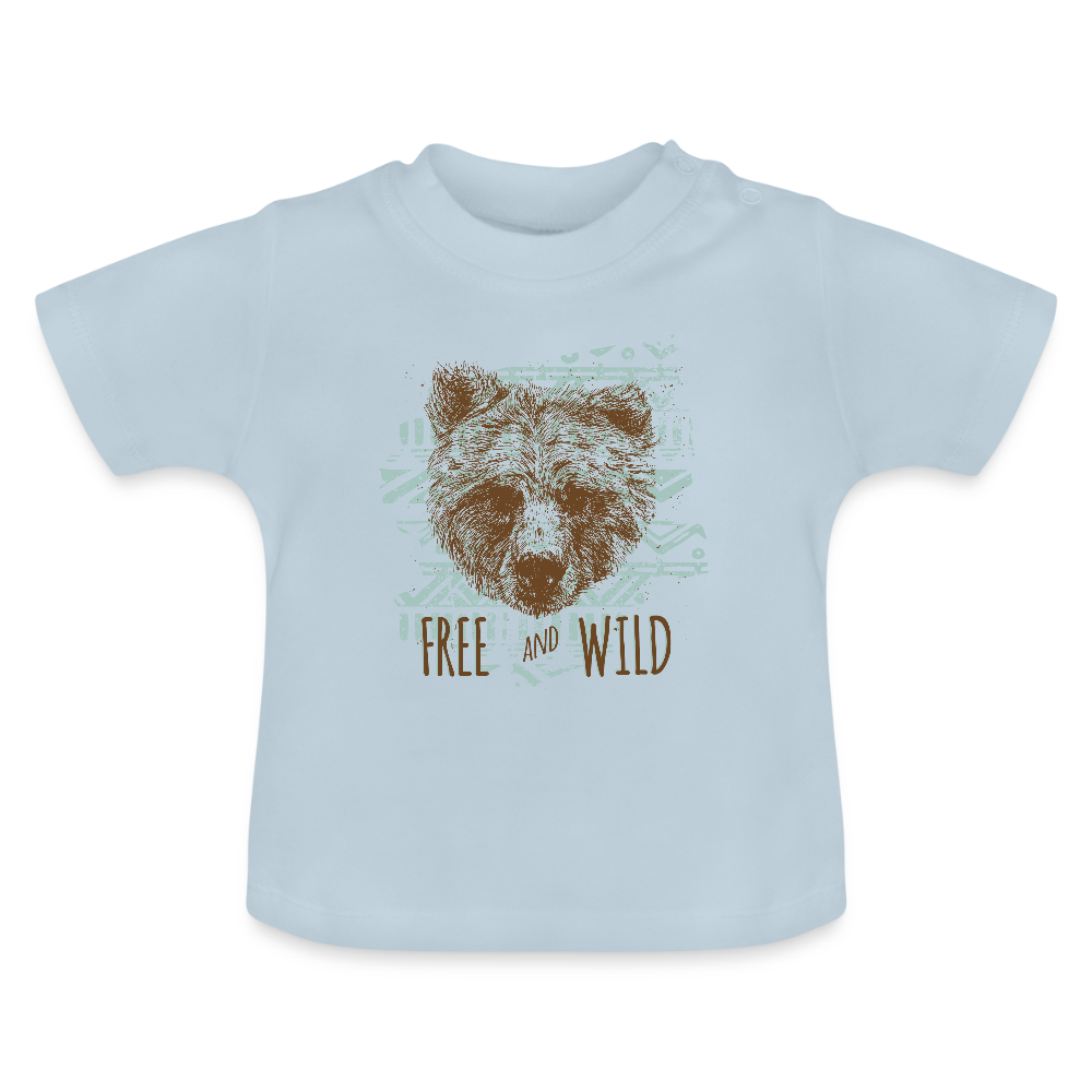 Baby T-shirt - lichtblauw