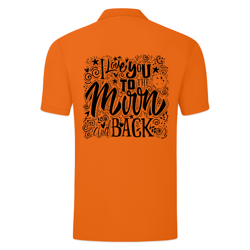 JAKO Mannen Polo Organic - neonoranje