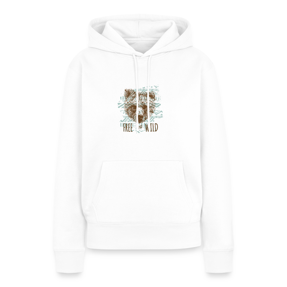 Vrouwen Premium hoodie - wit