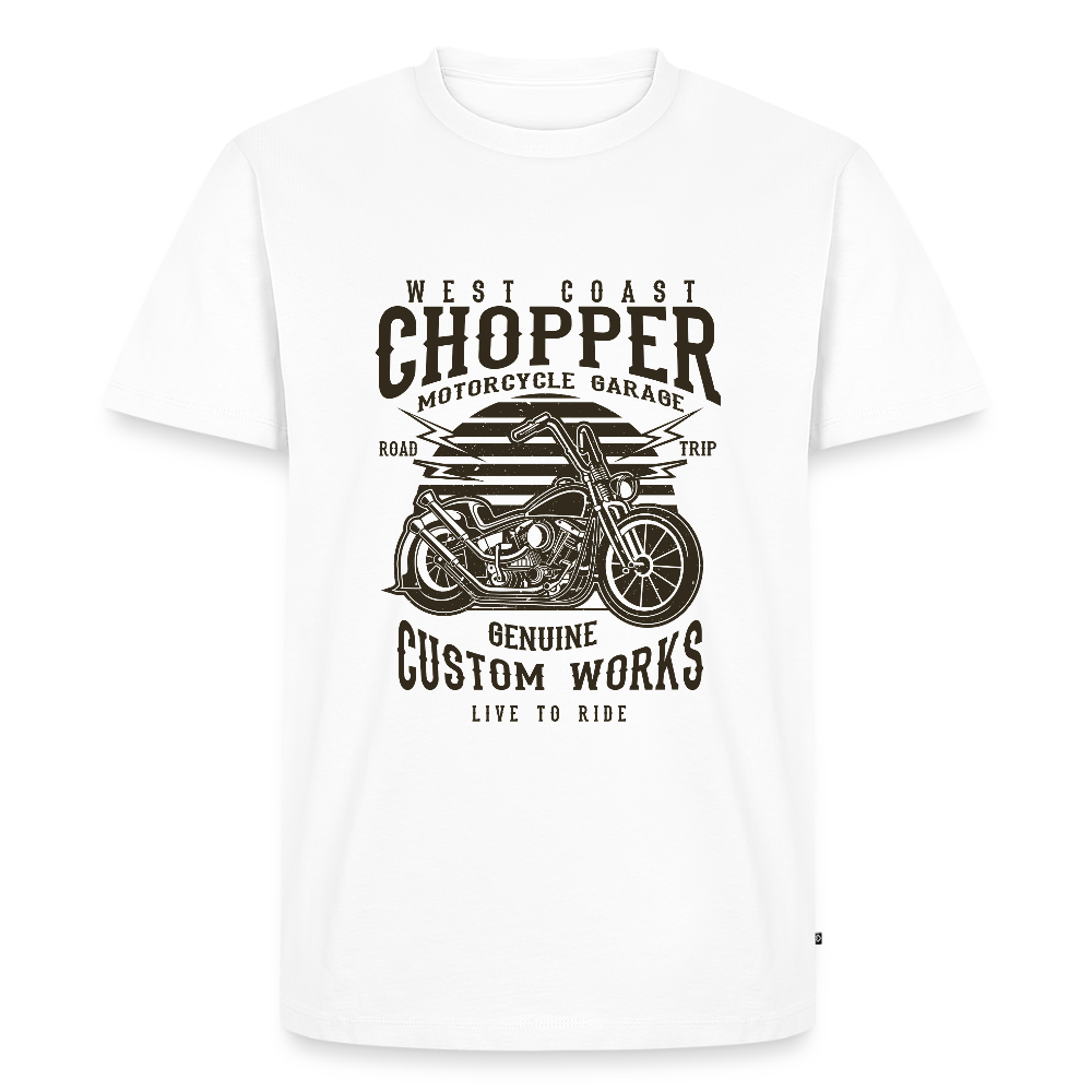 Mannen Premium T-shirt - wit