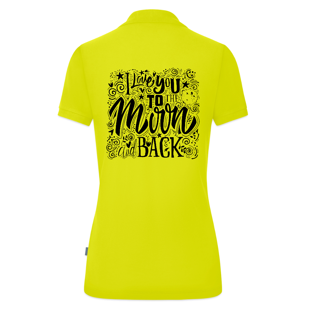 JAKO Vrouwen polo Organic - limegroen