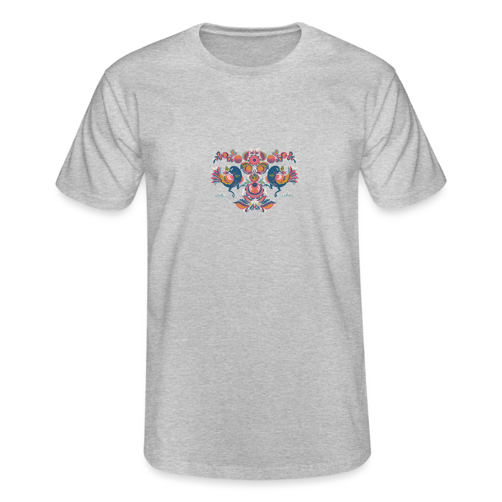 Mannen T-shirt van Fruit of the Loom - grijs gemêleerd