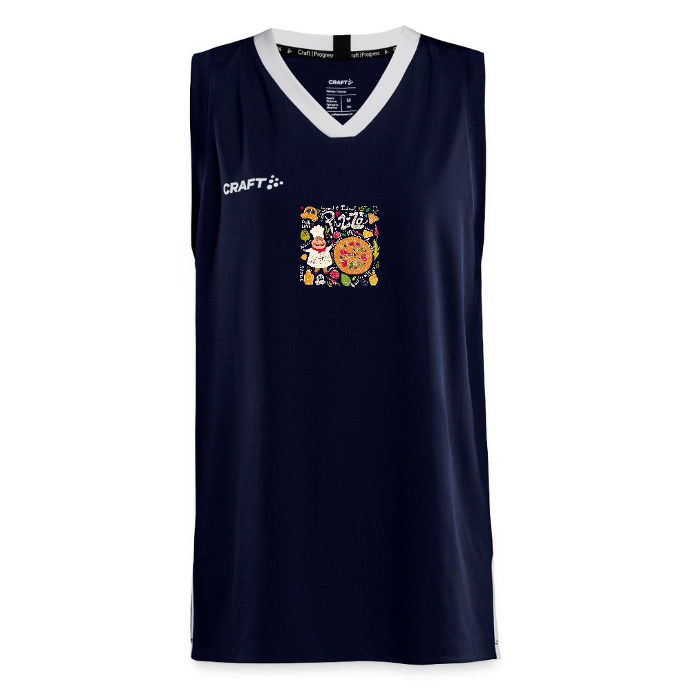CRAFT Progress teenager basketbalshirt - navy