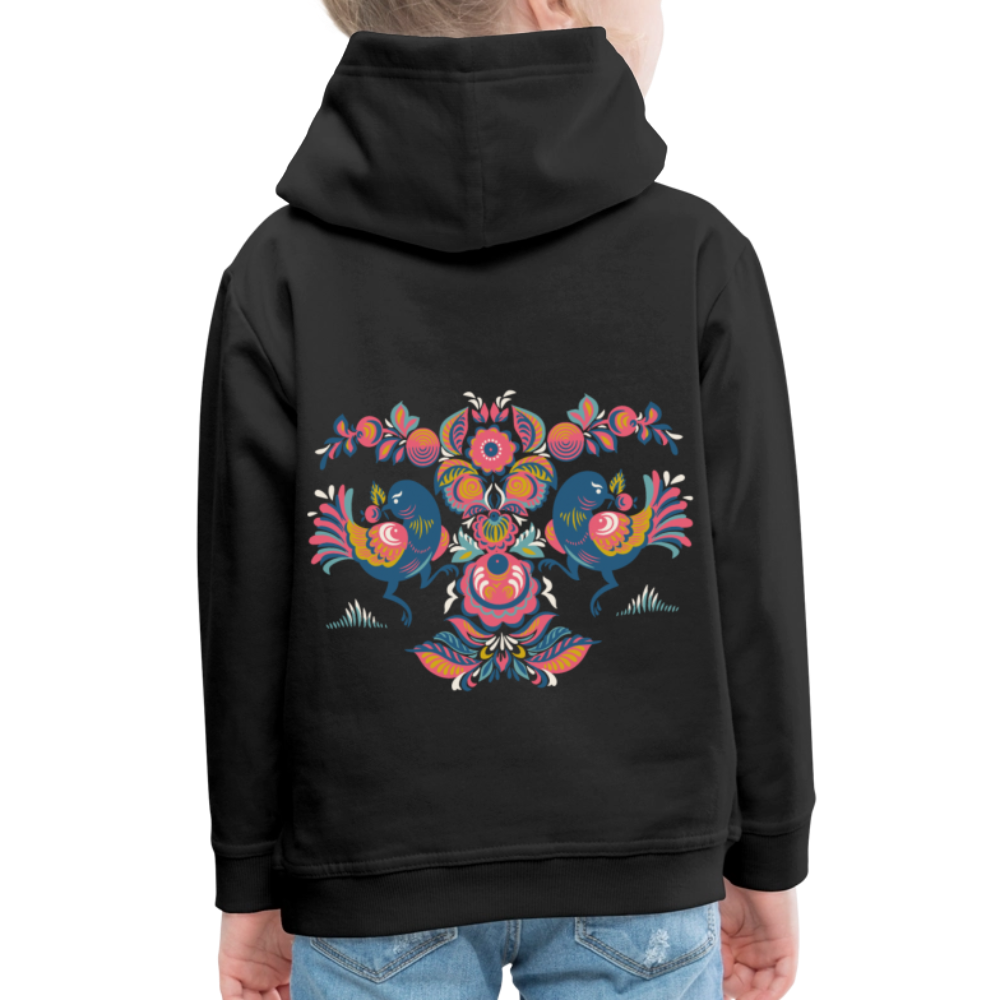 Kinderen trui Premium met capuchon - zwart