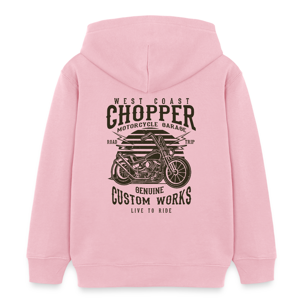 Stanley/Stella Kinder-bio-hoodie Mini Cruiser - lichtroze