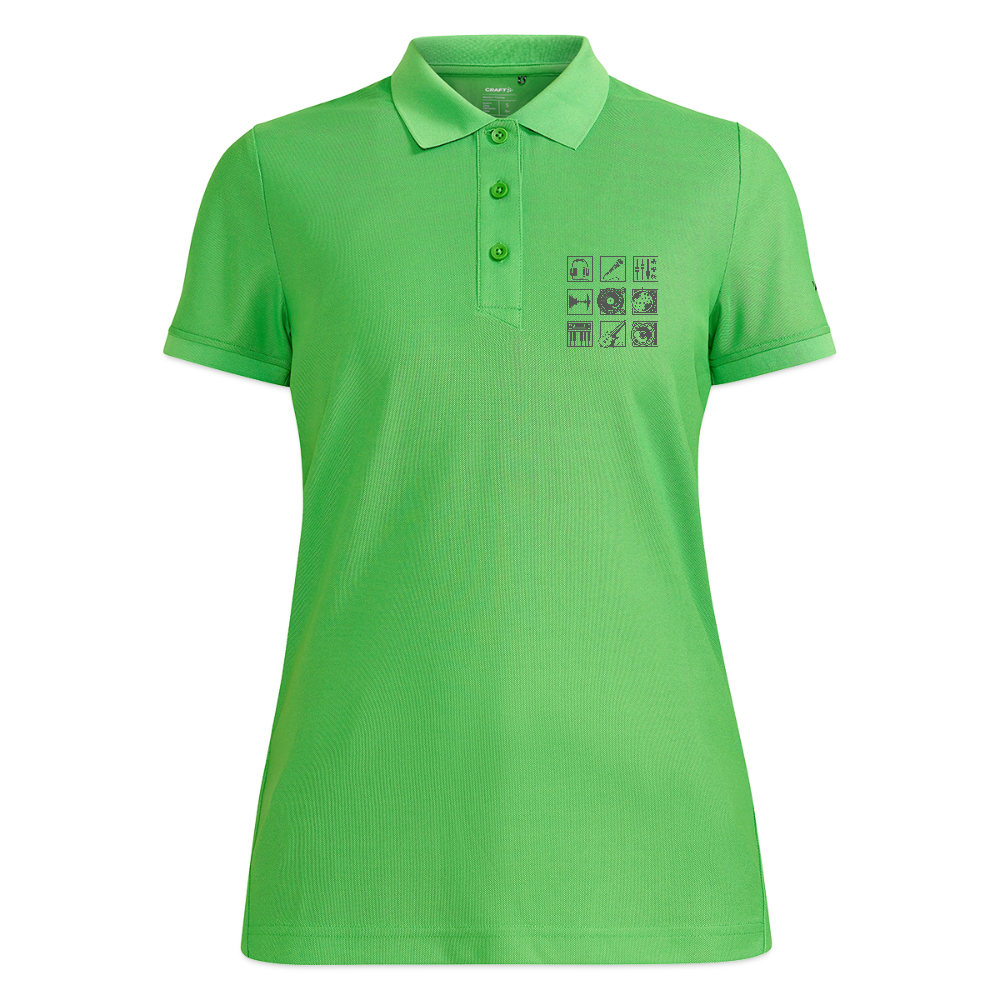 CRAFT Core Unify damespolo - groen