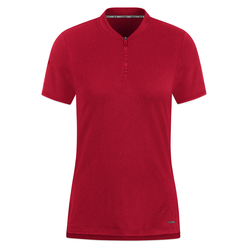 JAKO Vrouwen poloshirt Pro Casual - donkerrood