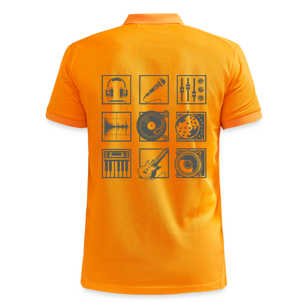 CRAFT Core Unify polo - lichtoranje gemêleerd