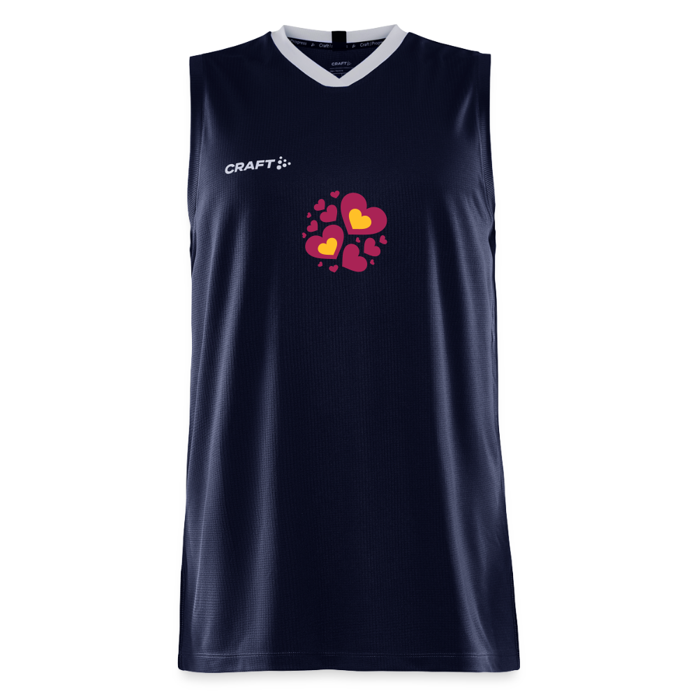 CRAFT Progress mannen basketbalshirt - navy