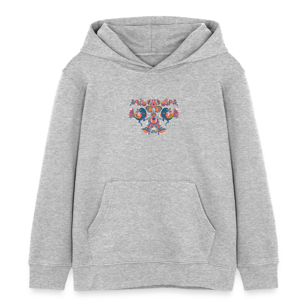 Stanley/Stella Kinder-bio-hoodie Mini Cruiser - grijs gemêleerd