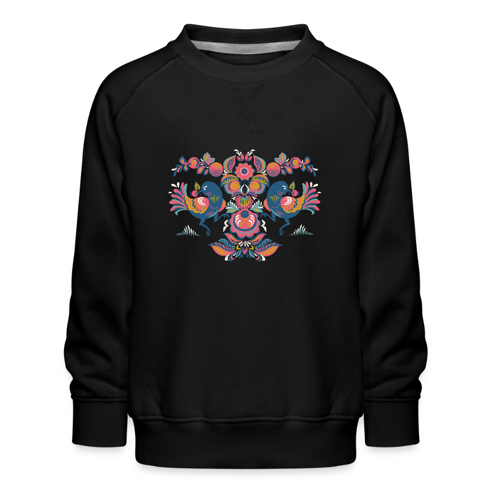 Kinderen premium sweater - zwart