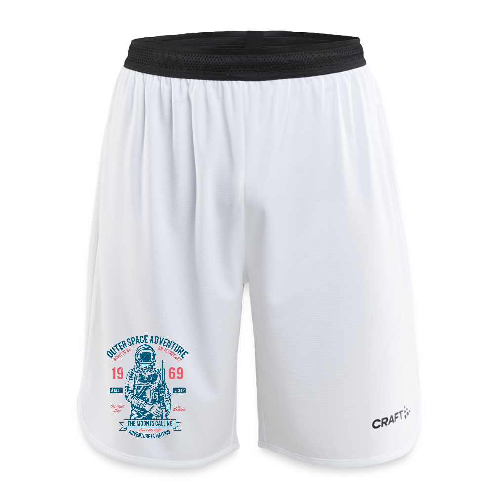 CRAFT Progress mannen basketbalshorts - wit