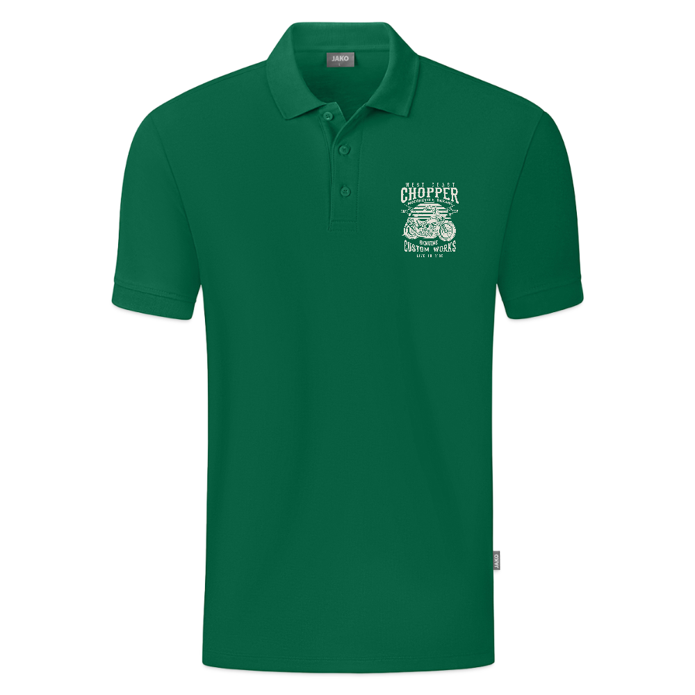 JAKO Teenager polo Organic - kelly groen