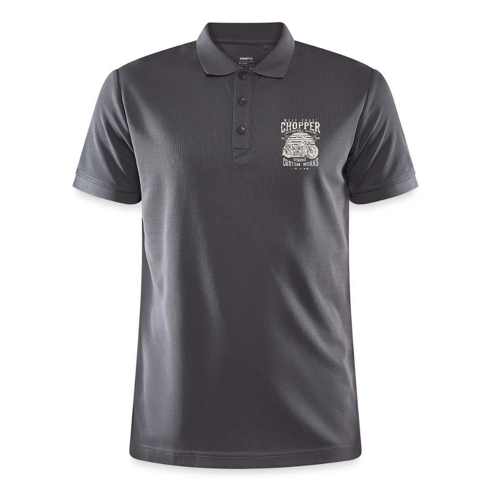 CRAFT Core Unify polo - granite