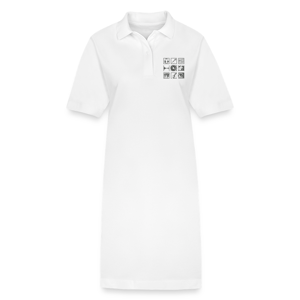 Stanley/Stella Vrouwen bio polojurk PAIGER - wit