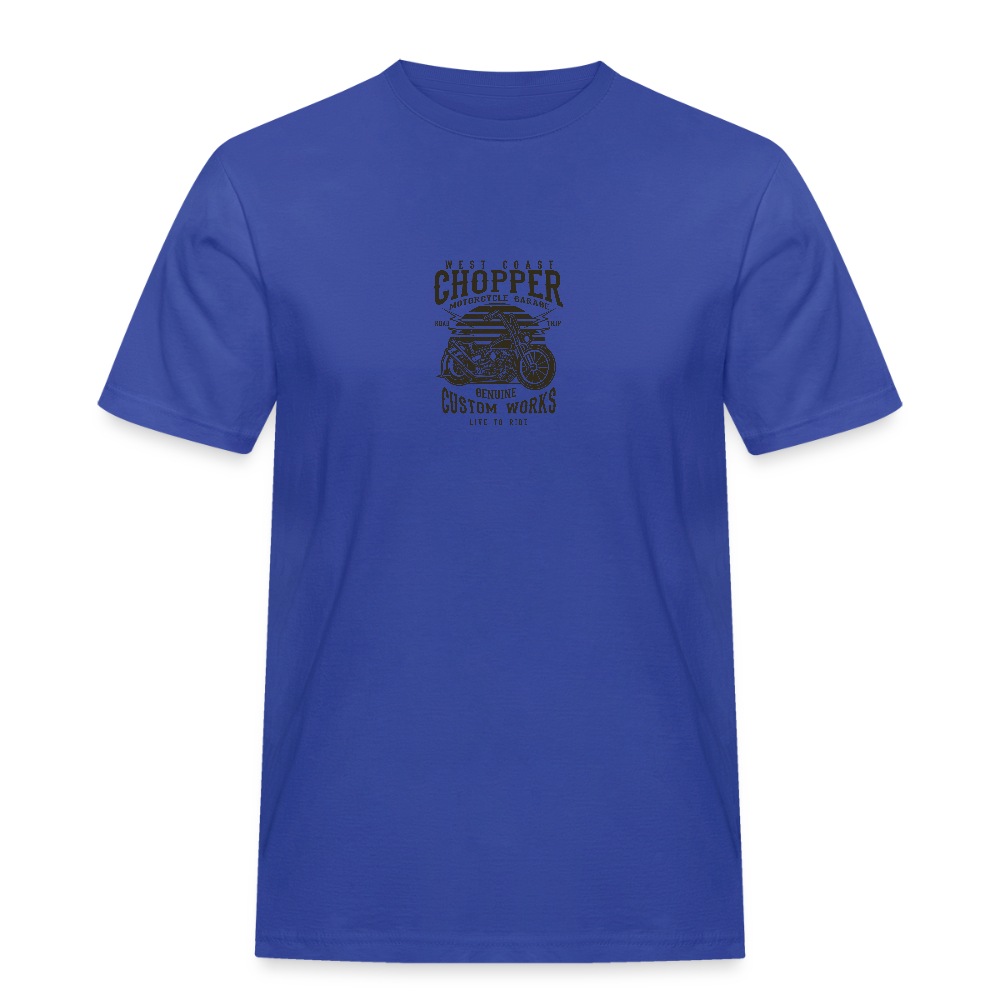 Mannen Workwear T-shirt - royal blauw