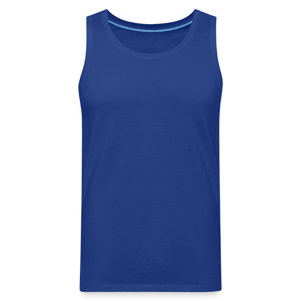 Mannen Premium tank top - koningsblauw