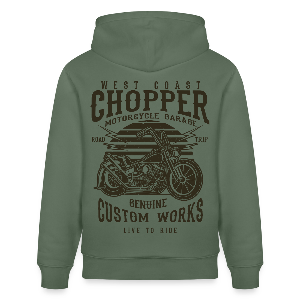 Stanley/Stella Uniseks bio-hoodie CRUISER - dennengroen