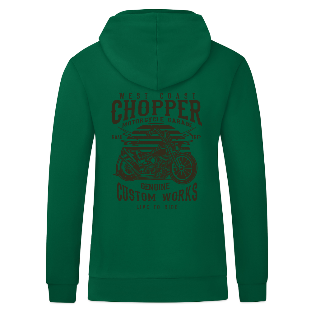 JAKO Ziphoodie Organic - kelly groen