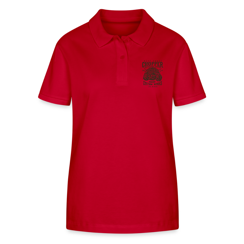 Stanley/Stella Vrouwen bio poloshirt ELLISER - rood