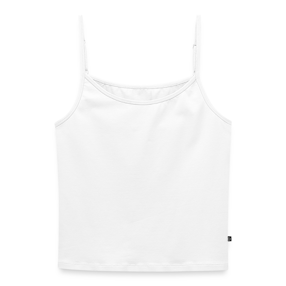 Vrouwen spaghetti-tanktop - wit