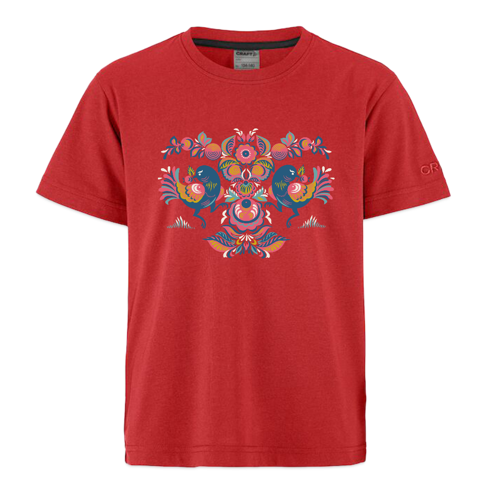 CRAFT Community 2.0 kinder-T-shirt - rood