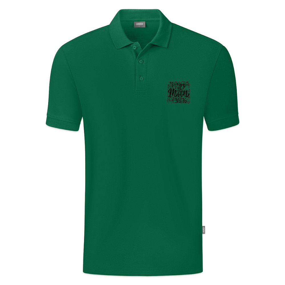 JAKO Mannen Polo Organic - kelly groen