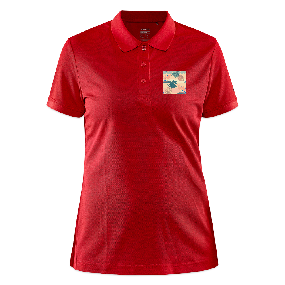 CRAFT Core Unify damespolo - rood