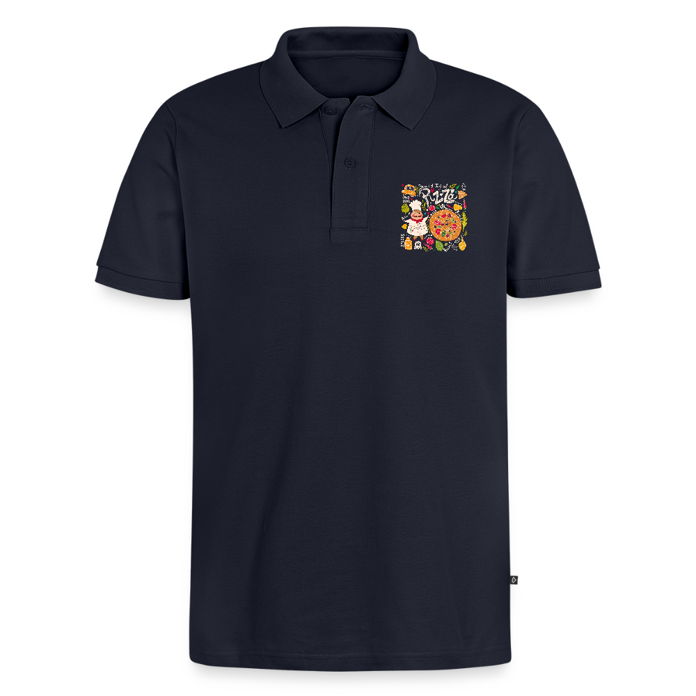 Mannen Premium Bio Poloshirt - navy