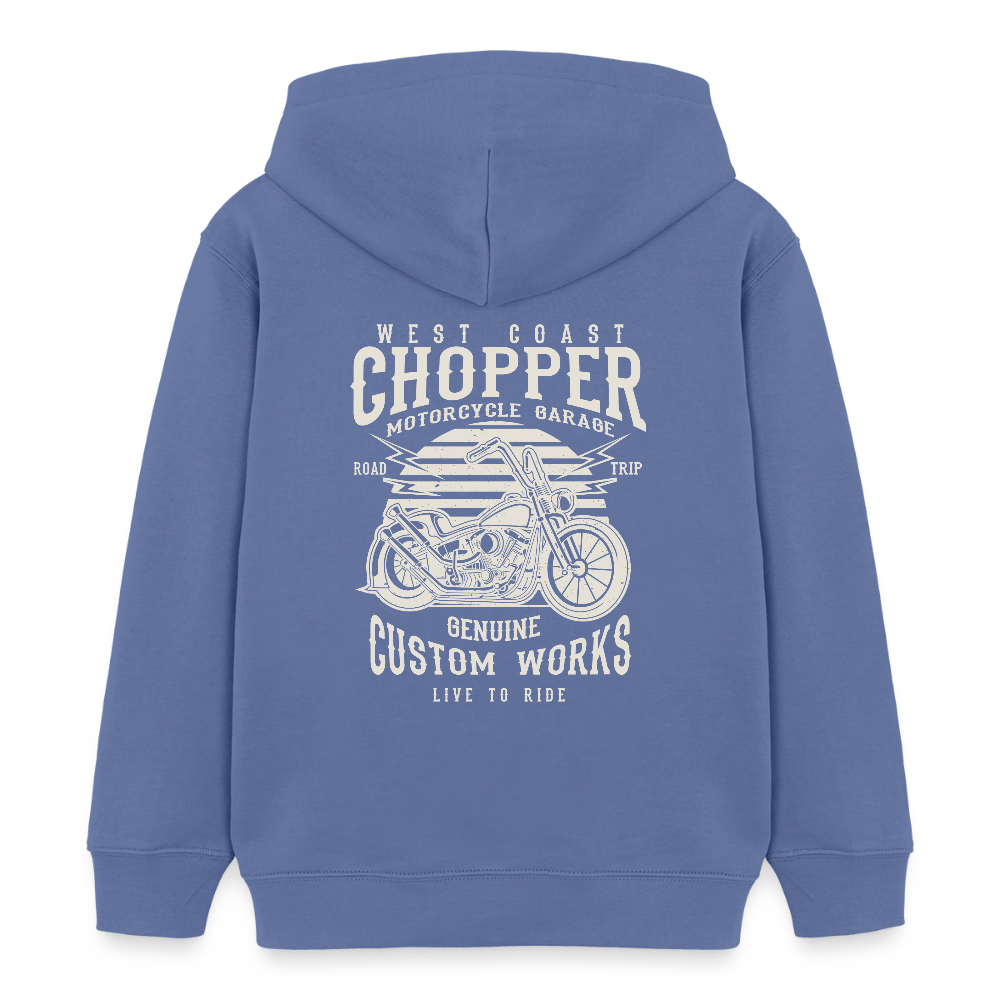 Stanley/Stella Kinder-bio-hoodie Mini Cruiser - blauw