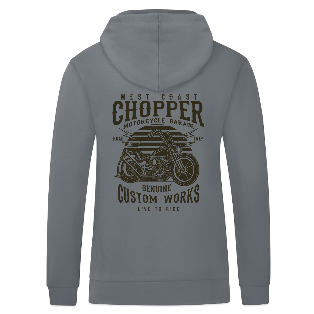 JAKO Ziphoodie Organic - grijs