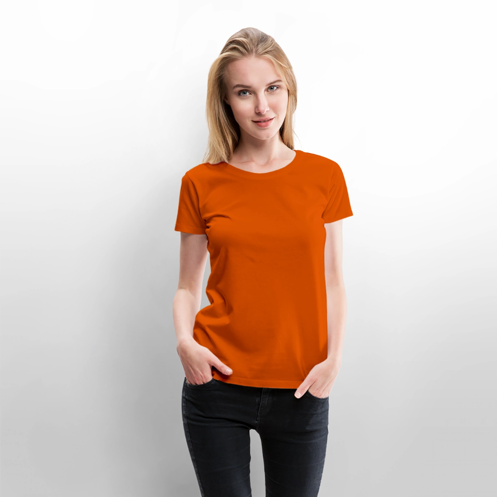 Vrouwen Premium T-shirt - oranje
