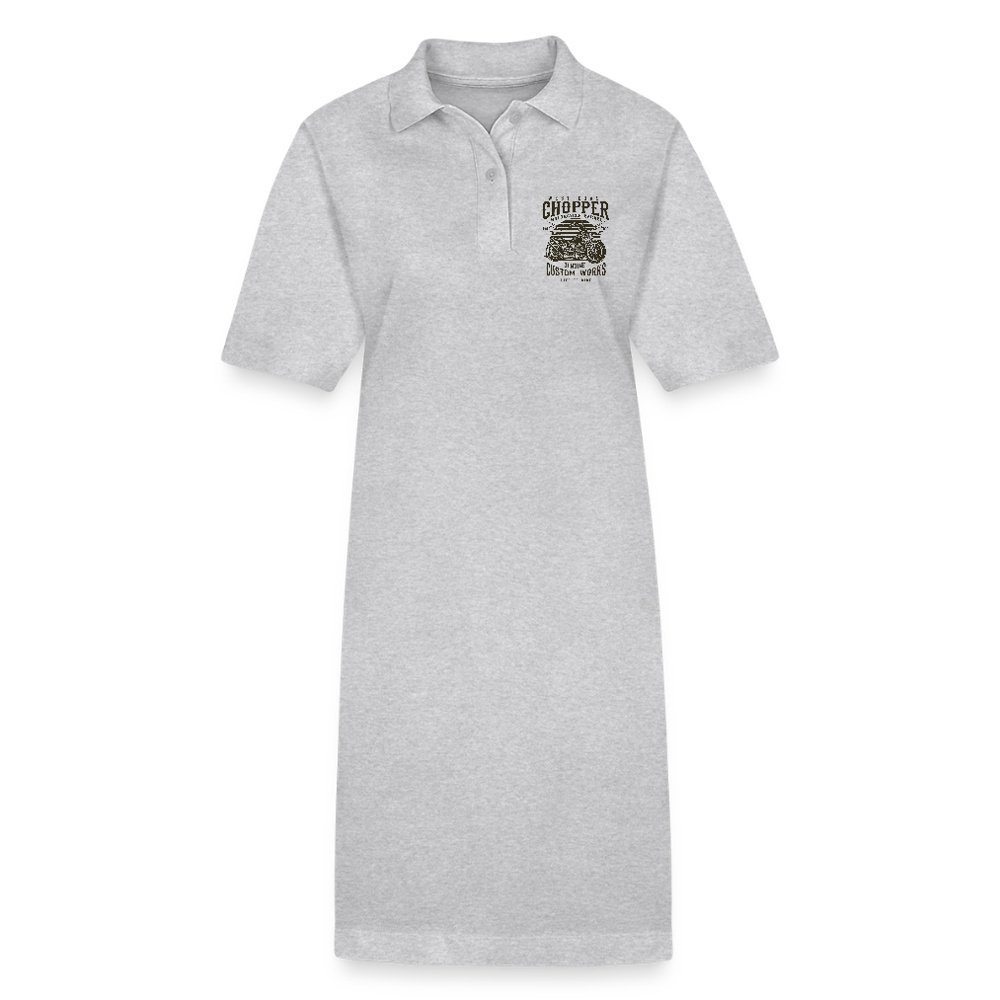 Stanley/Stella Vrouwen bio polojurk PAIGER - grijs gemêleerd