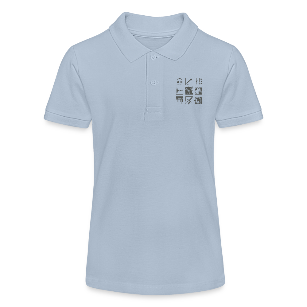 Stanley/Stella Teenagers bio-poloshirt MINI SPRINTER - sky blue