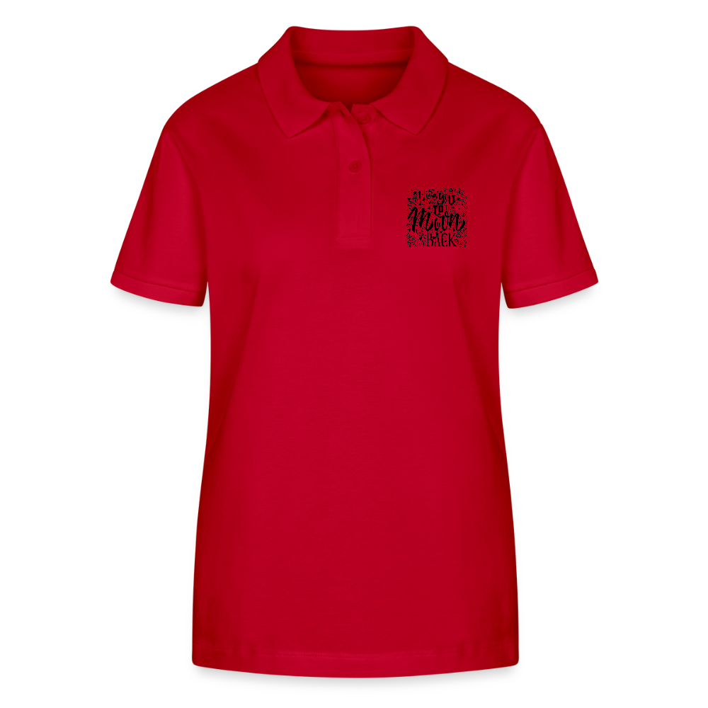 Stanley/Stella Vrouwen bio poloshirt ELLISER - rood