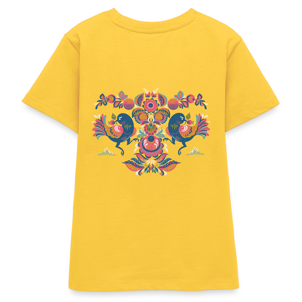 Teenager Premium T-shirt - geel