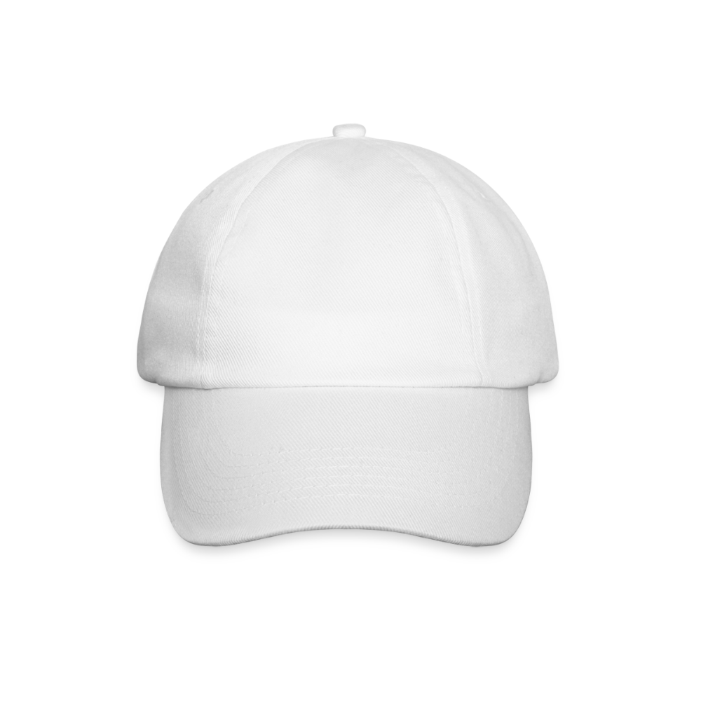 Baseballcap - wit/wit