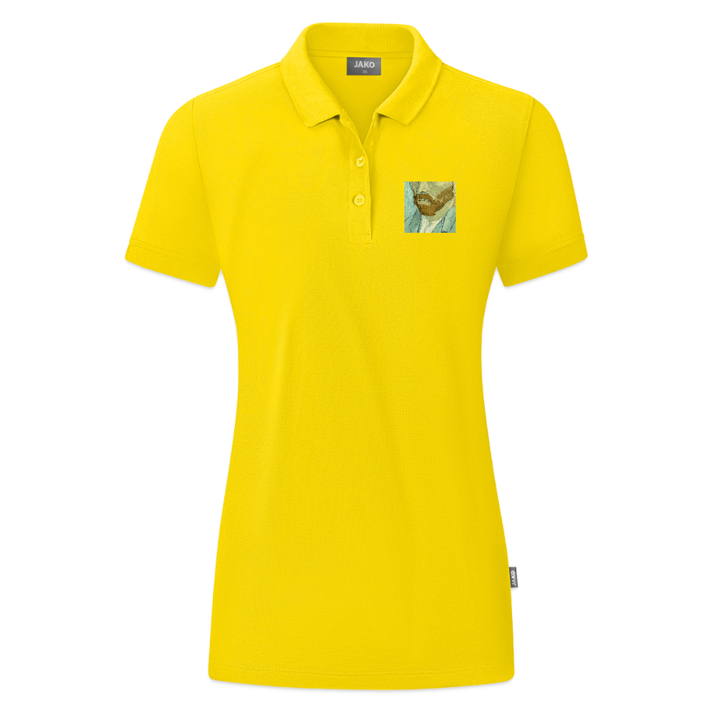 JAKO Vrouwen polo Organic - geel