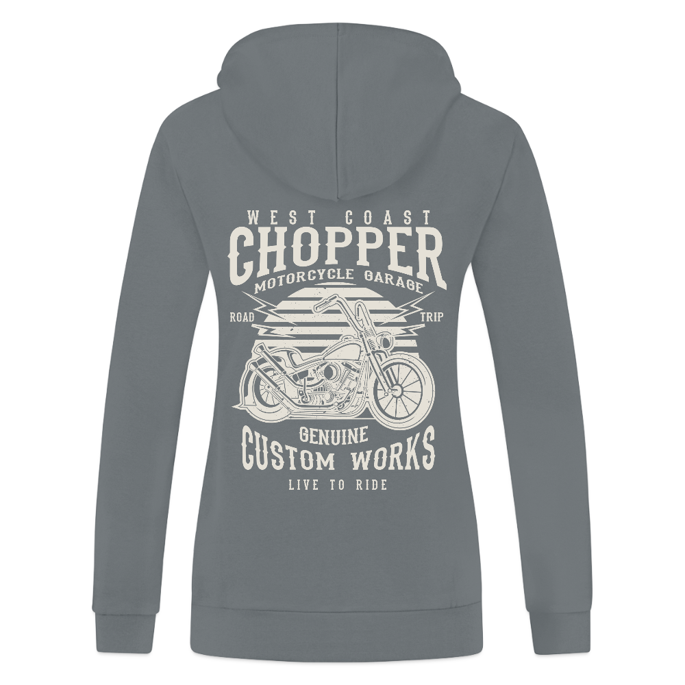 JAKO Vrouwen ziphoodie Organic - grijs