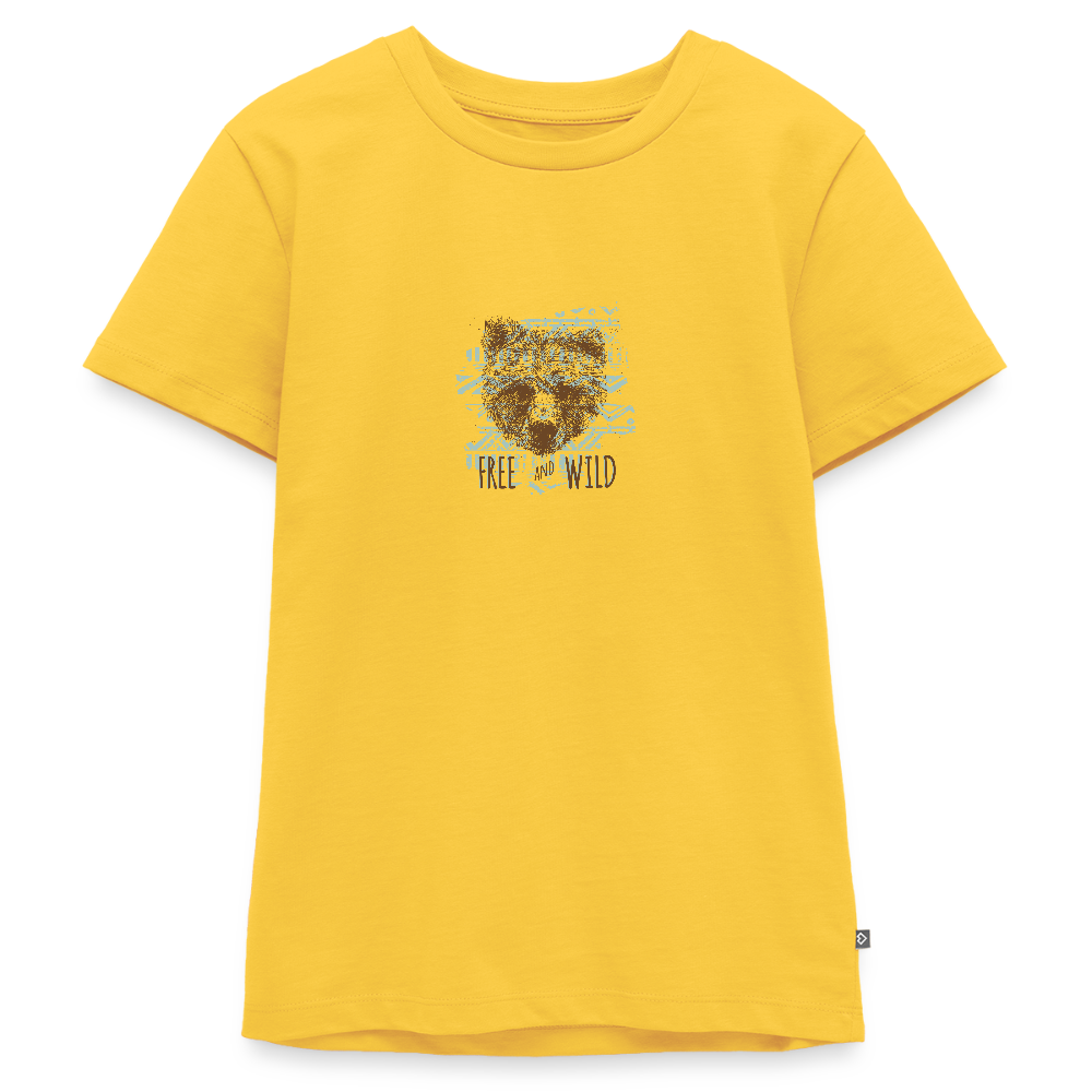 Teenager Premium T-shirt - geel