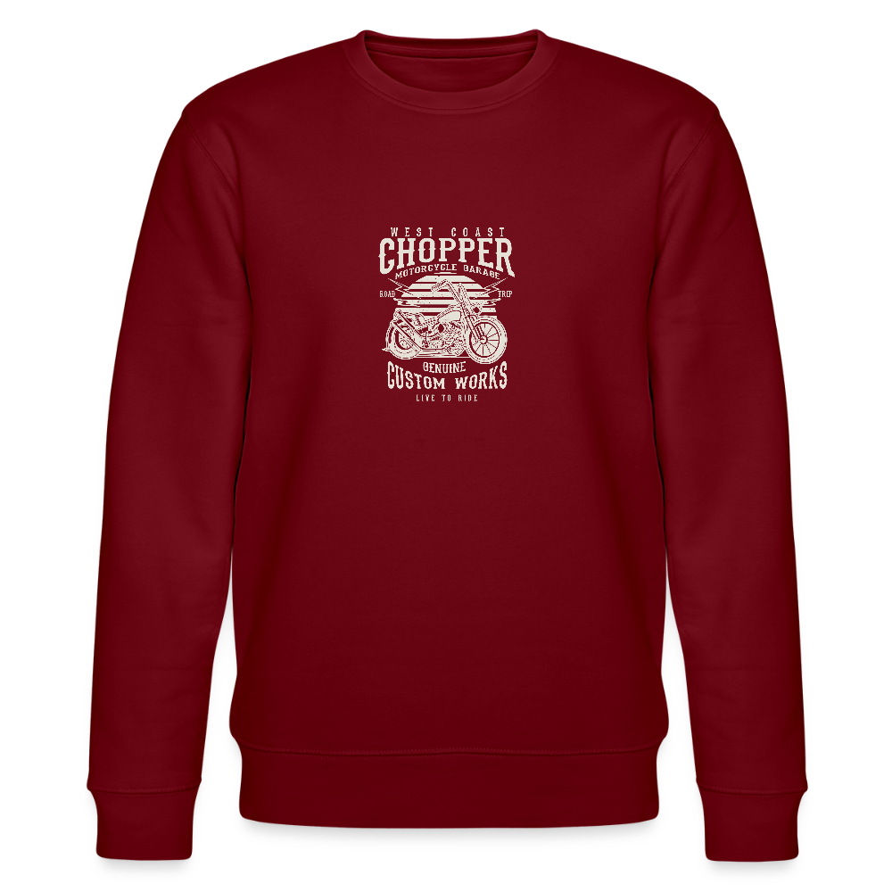 Stanley/Stella Uniseks bio-sweatshirt CHANGER - bourgognerood