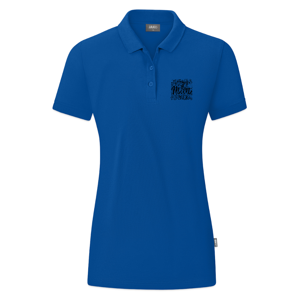 JAKO Vrouwen polo Organic - blauw