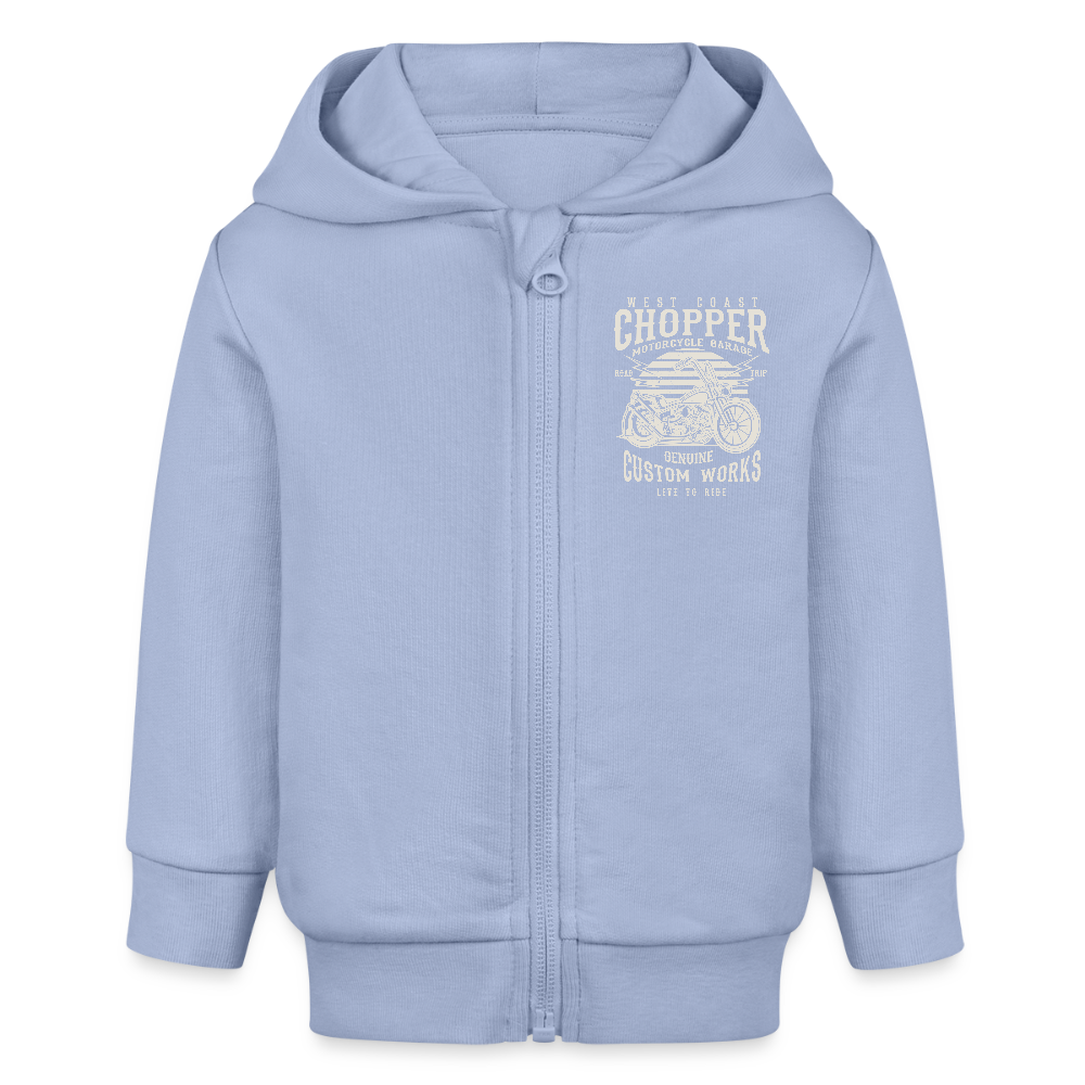Stanley/Stella Bio zip-hoodie BABY CONNECTOR - sky