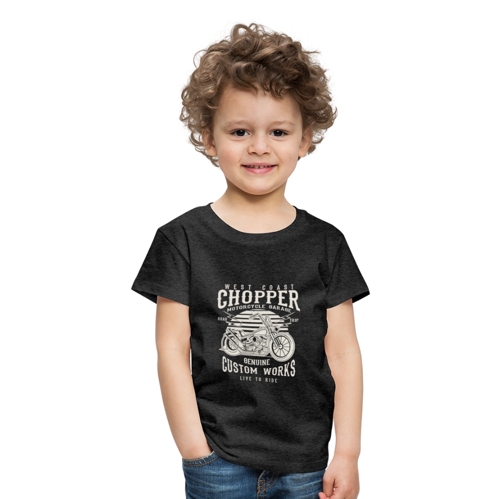 Kinderen Premium T-shirt - houtskool