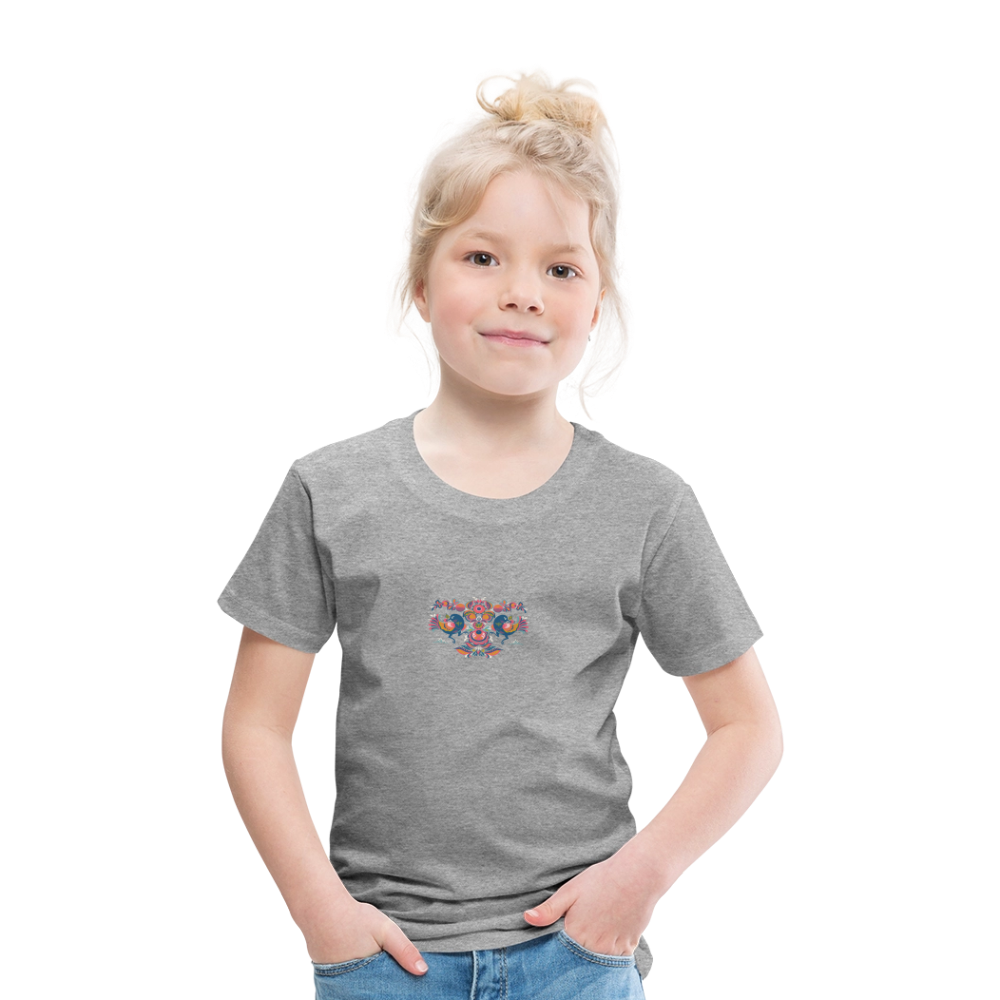 Kinderen Premium T-shirt - grijs gemêleerd