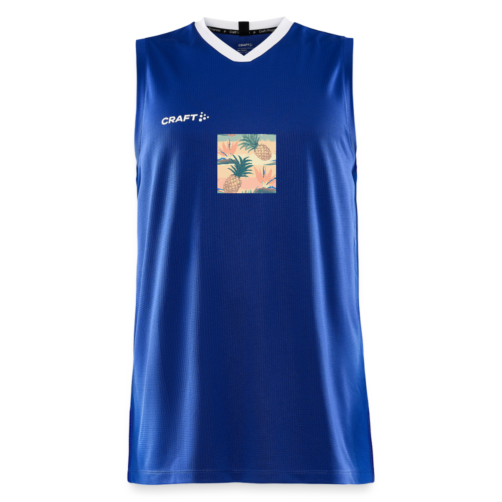 CRAFT Progress kinder-basketbalshirt - koningsblauw
