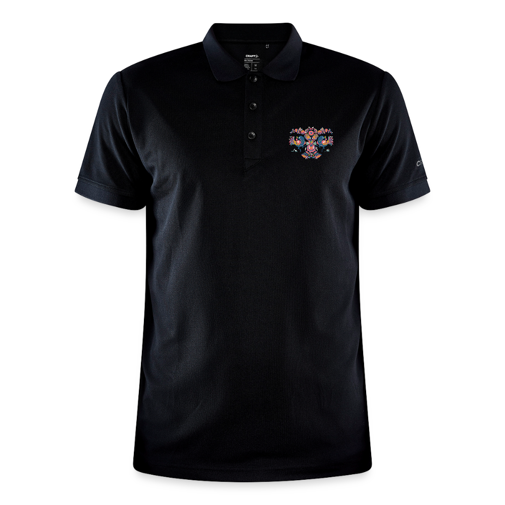 CRAFT Core Unify polo - zwart