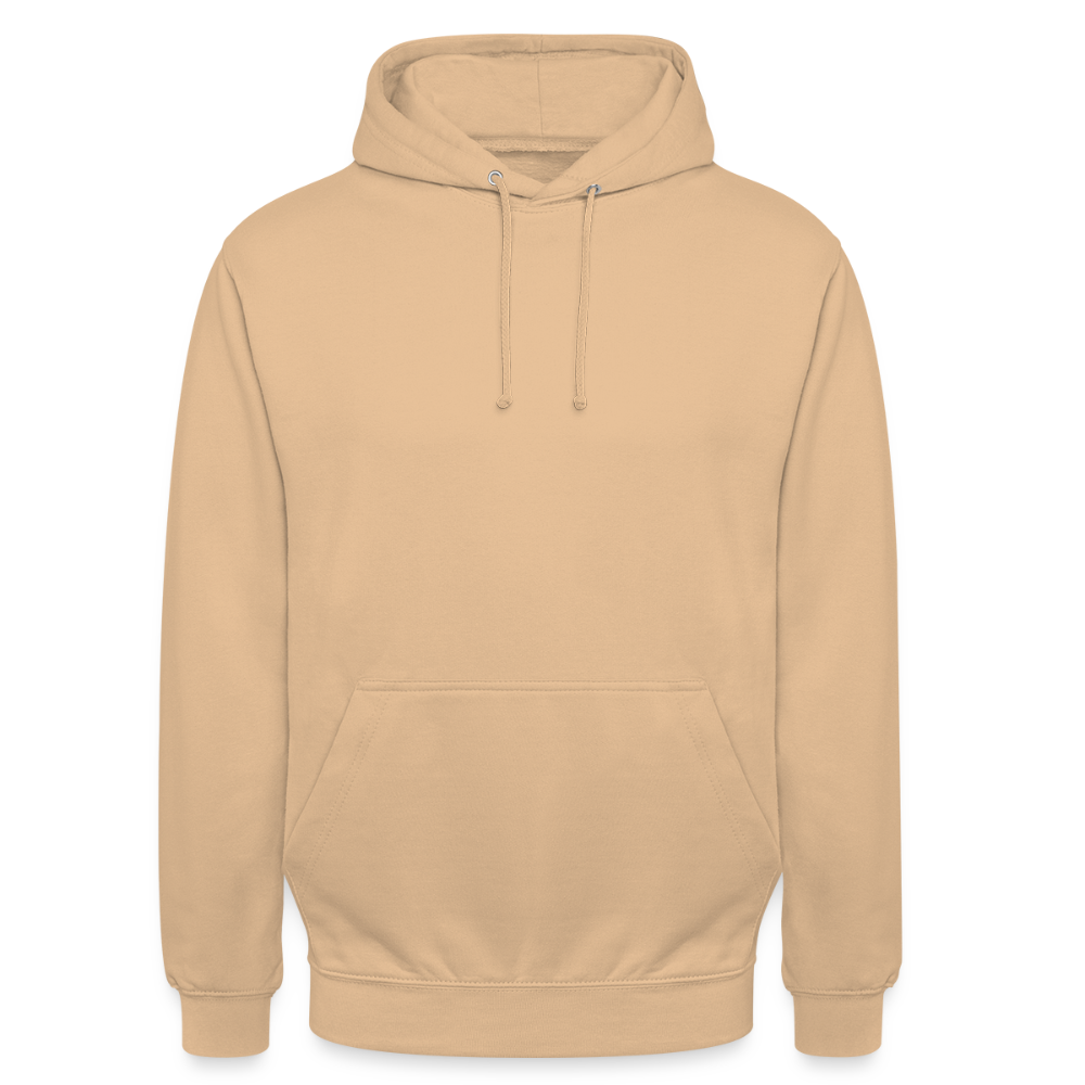 Hoodie unisex - perzik